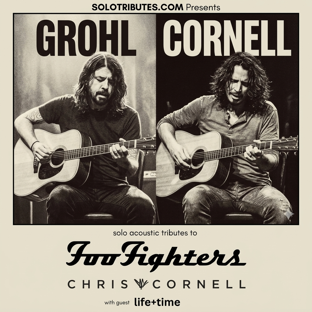 Grohl and Cornell Tribute Poster